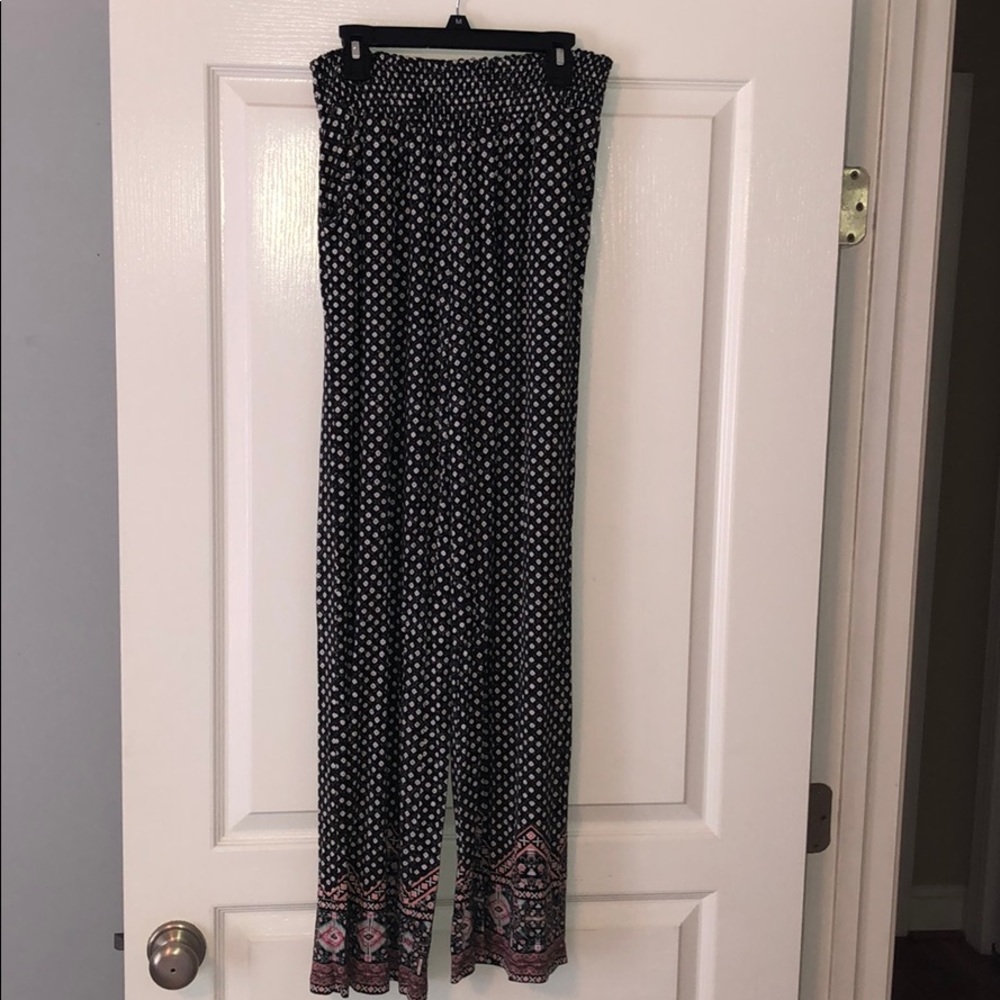 Mission wide leg palazzo pants
